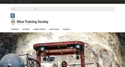 Desktop Screenshot of minetraining.ca