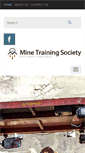 Mobile Screenshot of minetraining.ca